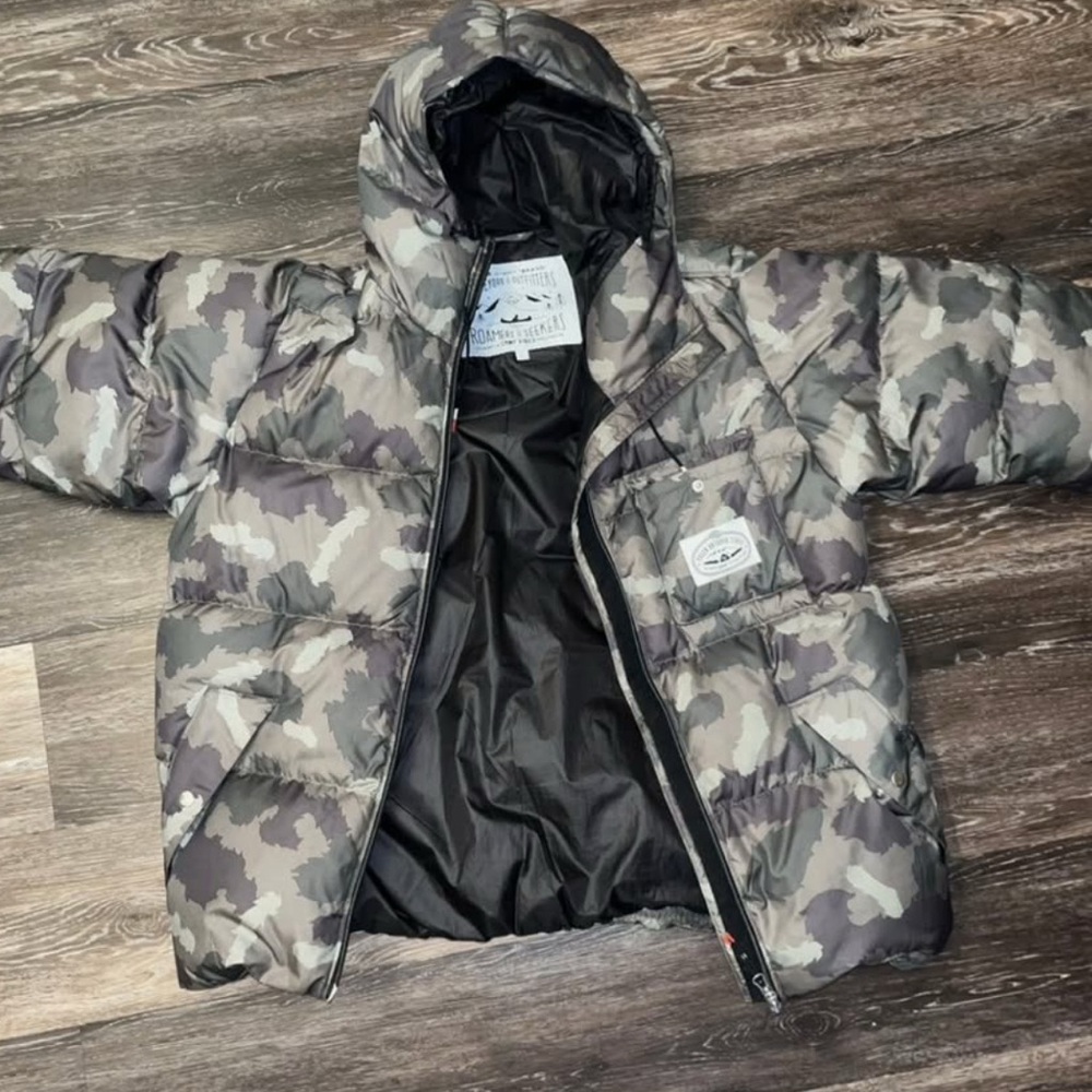 New Poler Down Camp Burner Parka - Large - From Oregon MAJOR WARMTH!